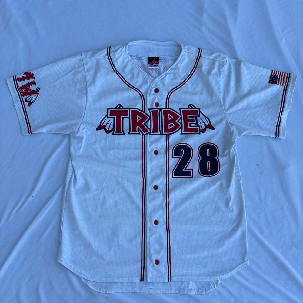 Alleson Athletic Custom Tribe Mochrie 28 Baseball Jersey